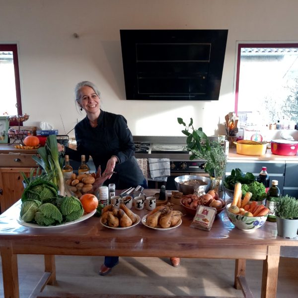 Stéphanie cours de cuisine