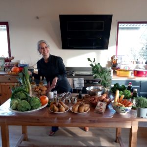 Stéphanie cours de cuisine